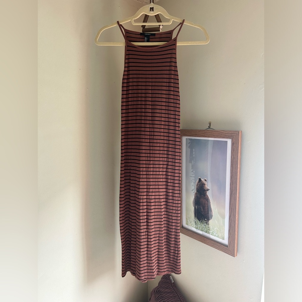 High Neck Maxi Dress